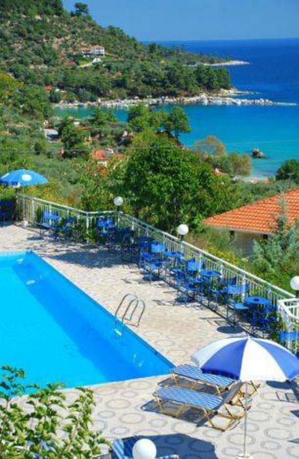 Hotel Emerald Chrysi Ammoudia Buitenkant foto